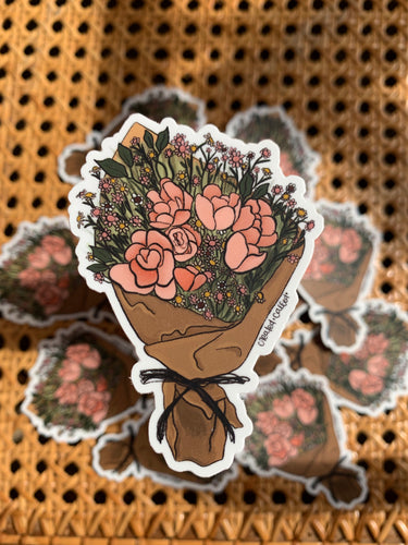 Supermarket Flowers Vinyl Sticker